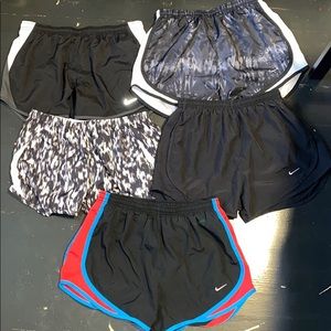5 nike dri-fit shorts